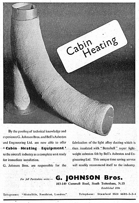 G.Johnson Bros - Cabin Heating Equipment                         