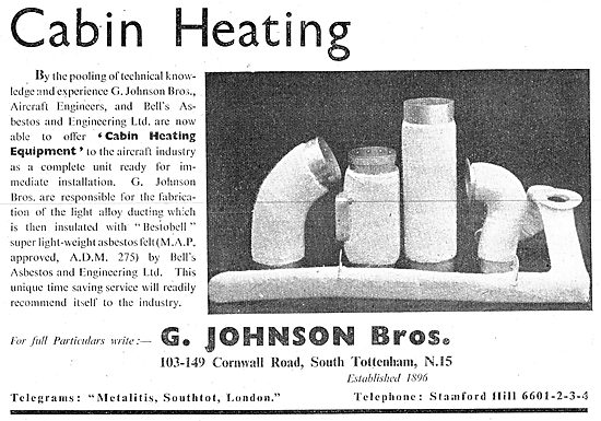 G.Johnson Bros - Cabin Heating Equipment                         