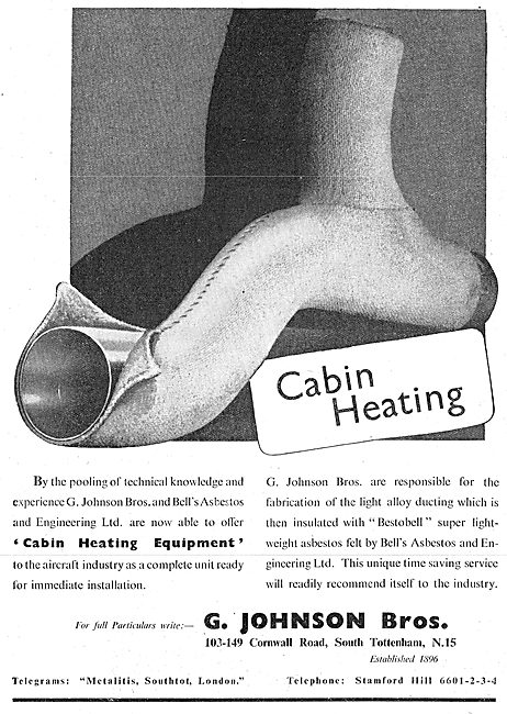 G.Johnson Bros - Cabin Heating Equipment                         