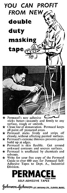 Johnson & Johnson Permacel Masking Tape                          