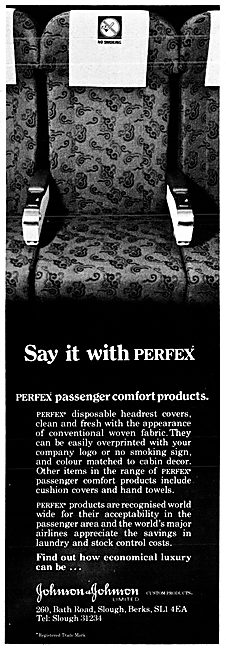 Johnson & Johnson PERFEX Passenger Comfort Products              