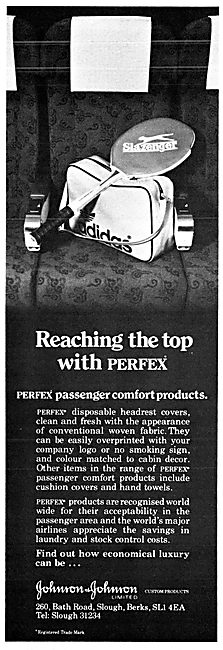 Johnson & Johnson PERFEX Passenger Comfort Products              