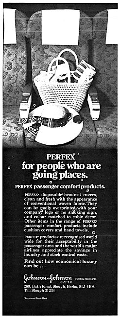 Johnson & Johnson PERFEX Passenger Comfort Products              