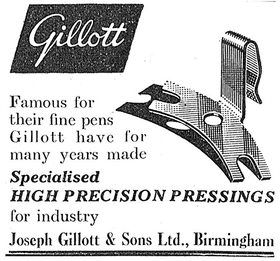 Joseph Gillott High Precision Pressings                          