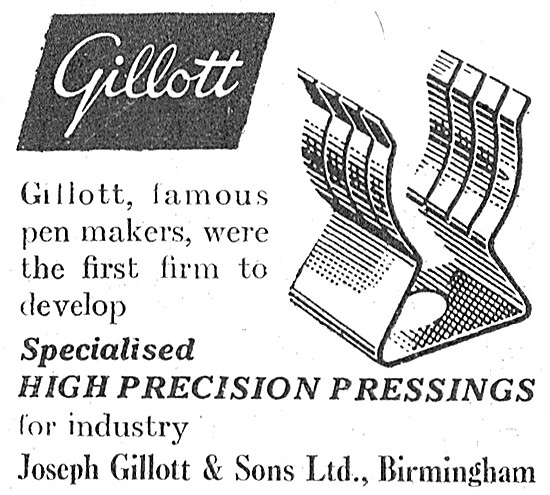 Joseph Gillot High Precision Pressings                           
