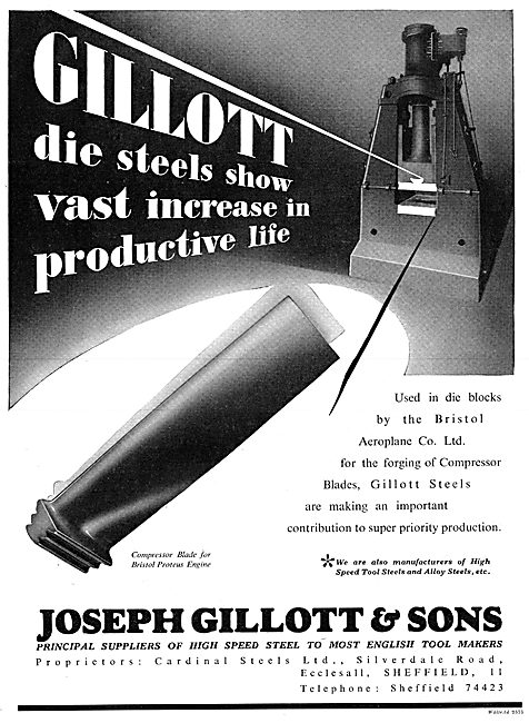 Joseph GillotSteel Die Blocks For Compressor Blade Forging       