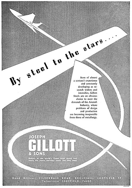 Joseph Gillot & Sons - Steel For The Aircraft Industry           