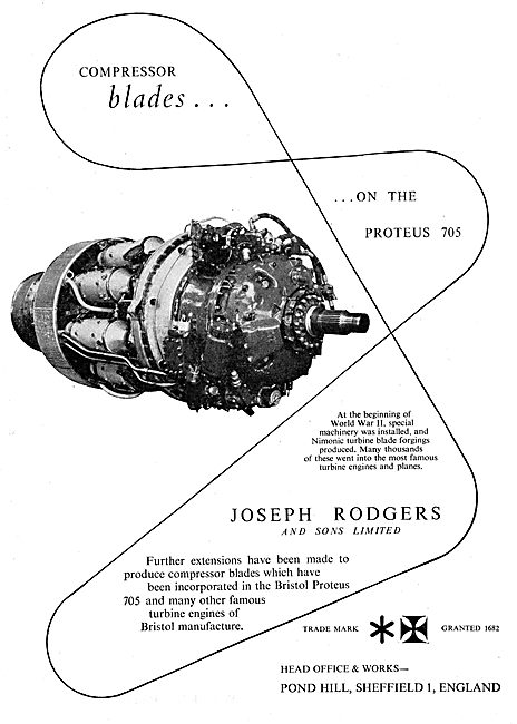 Joseph Rodgers Compressor Blades                                 