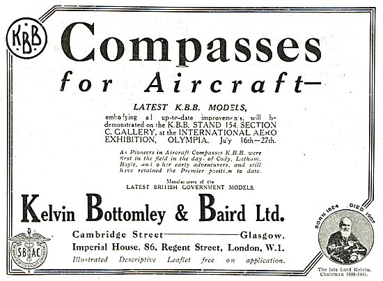 KBB Compasses For Aircraft                                       