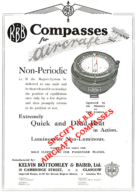 KBB Non-Periodic Aircraft Compass                                