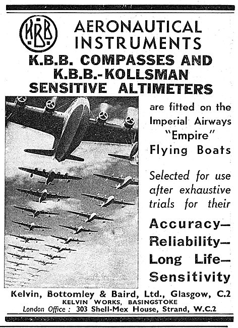 Kelvin Bottomley & Baird: KBB Aircraft Instruments               