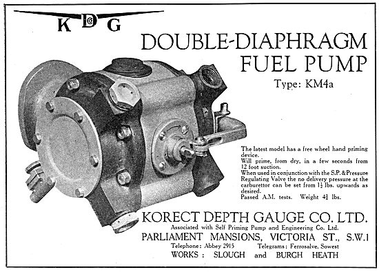 KDG - Double Diaphragm Fuel Pump                                 