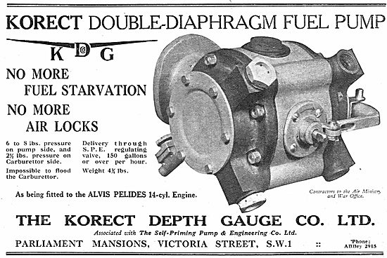 KDG - Double Diaphragm Fuel Pump                                 
