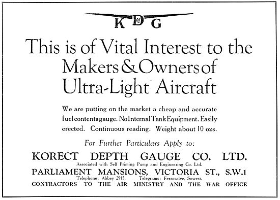 KDG - Aircraft Instruments & Fuel Contents Gauges                