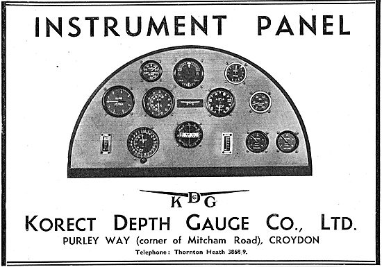 KDG - Aircraft Instrument Panel                                  