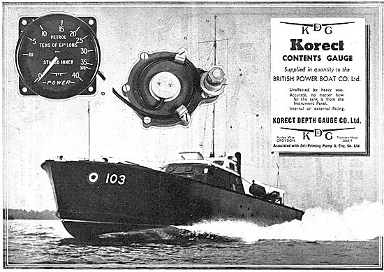 KDG - Korect Continuous Reading Marine Craft Fuel Contents Gauges