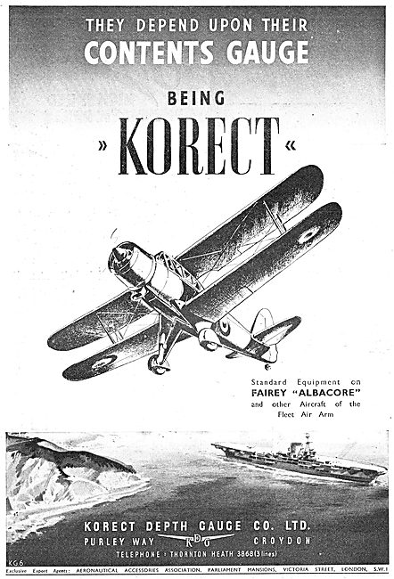 KDG - Korect Continuous Reading Aircraft Fuel Contents Gauges    