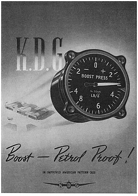 KDG - Korect Aircraft Engine Boost Pressure Gauge                