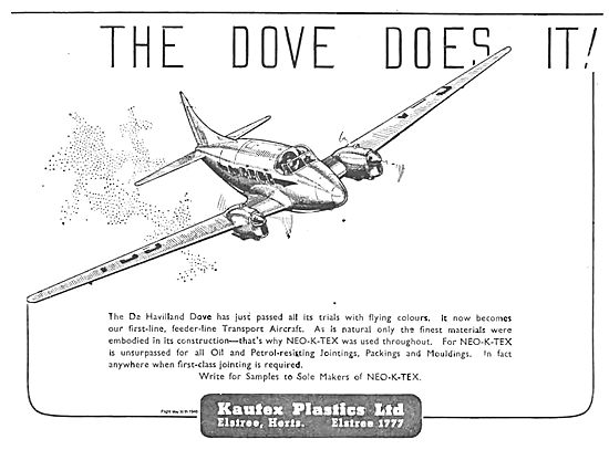 Kautex NEO-K-TEX For DH Dove Oil & Petrol-Resisting Jointings    