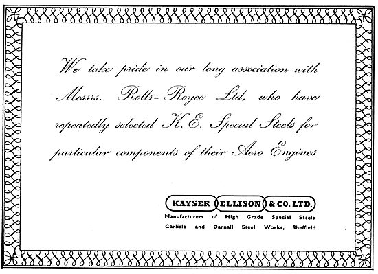 Kayser Ellison & Co Ltd - Steels                                 