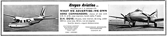 Keegan Aviation Aircraft Sales Southend & Panshanger             