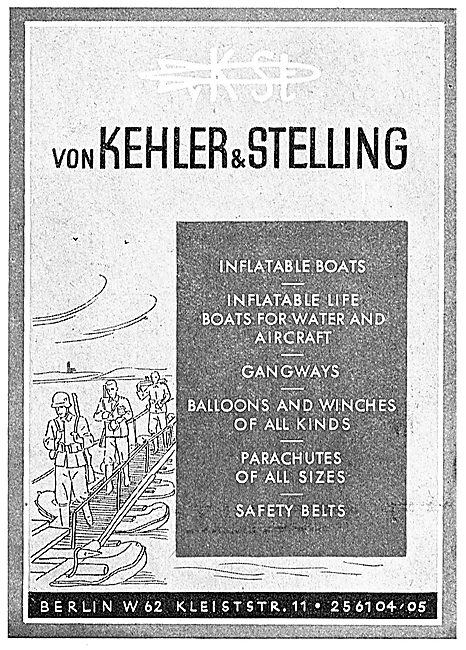 Von Kehler & Stelling : Flotation & Survival Gear                
