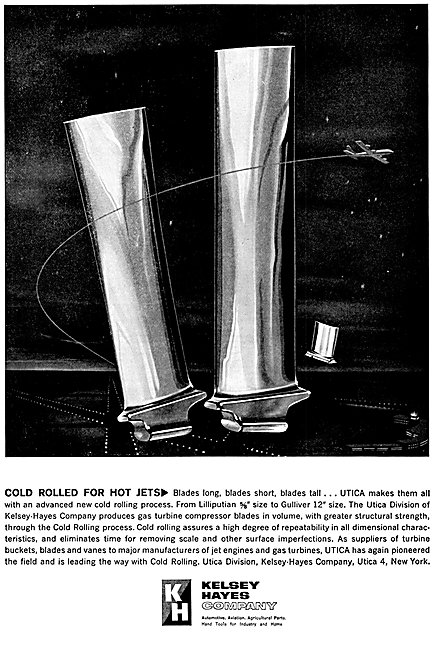 Kelsey Hayes Cold Rolled Compressor Blades                       