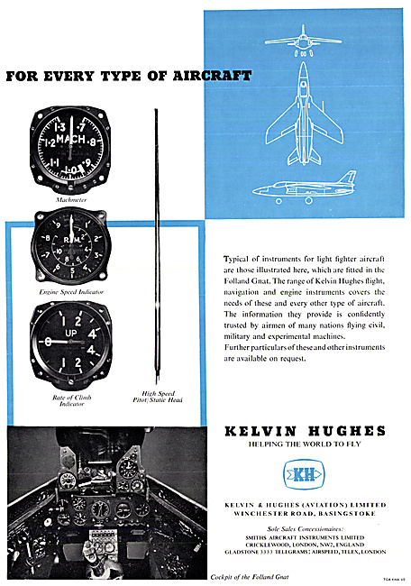 Kelvin & Hughes Aircraft  Instruments Smiths Aircraft Instruments
