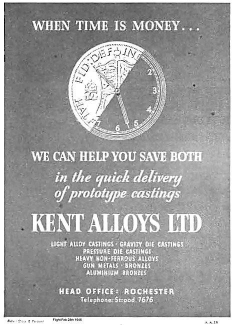 Kent Alloys. Light Alloy Castings                                