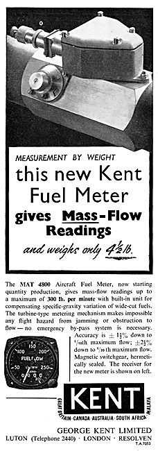 Kent Fuel Flow Meters                                            