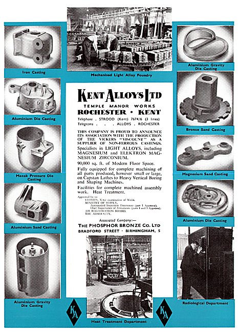 Kent Alloys - Magnesium Elektron Zirconium                       