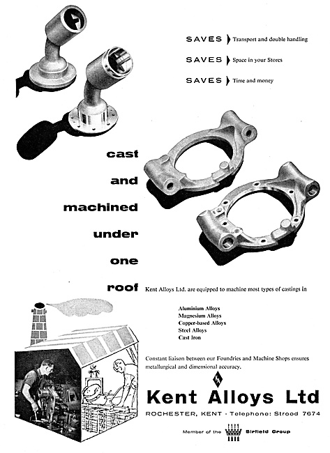 Kent Alloys Precision Castings & Machined Components - Birfield  