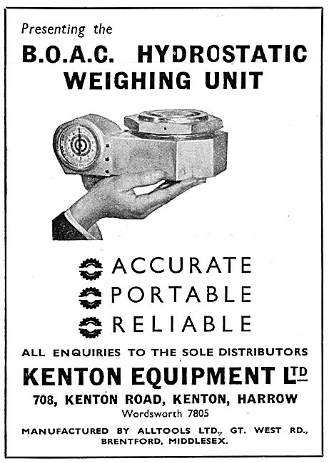 Kenton Equipment : Hydrostatic Weighing Equipment                