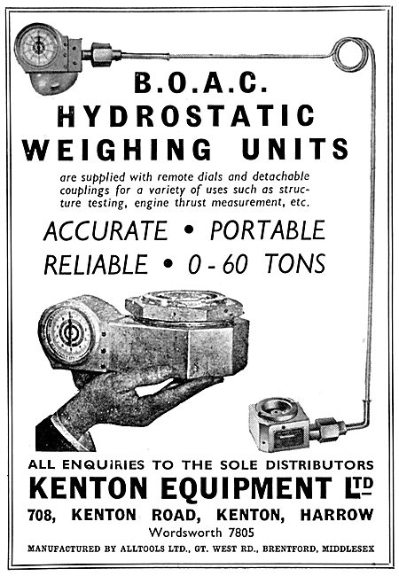 Kenton Equipment Hydrostatic Weighing Unit                       