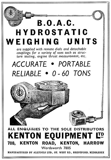 Kenton Equipment Hydrostatic Weighing Unit                       