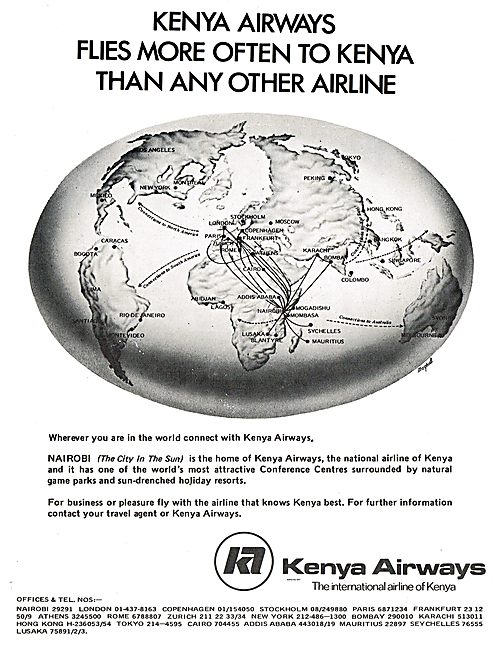 Kenya Airways - The International Airline Of Kenya               