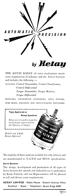 Ketay Servomotors For Aircraft Systems                           