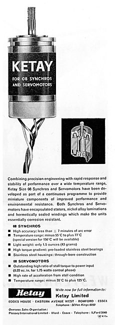 Ketay Servomotors For Aircraft Systems                           