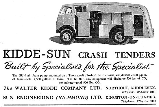 Kidde-Sun Airfield Crash Tenders                                 