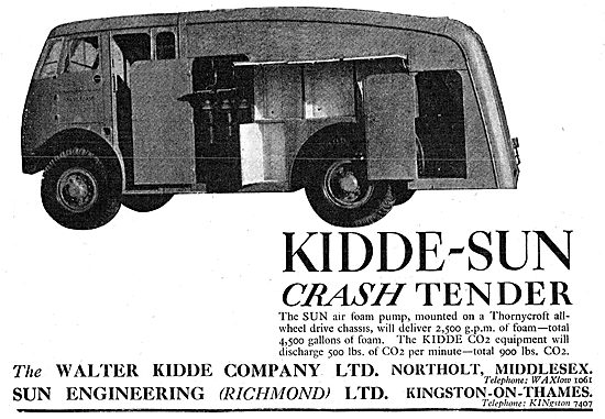  Kidde-Sun Airfield Crash & Rescue Tenders                       