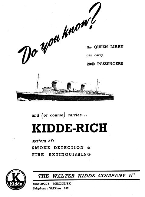 Walter Kidde - Kidde-Rich Smoke Detection & Fire Extinguishing   