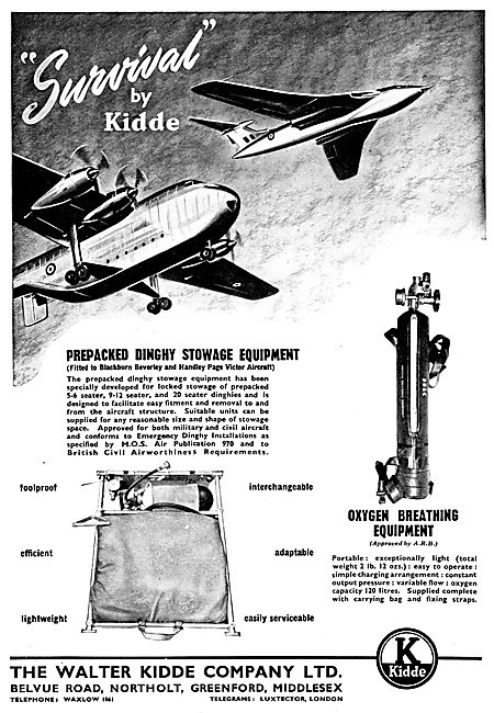 Walter Kidde Fire Protection & Survival Equipment - Dinghy       