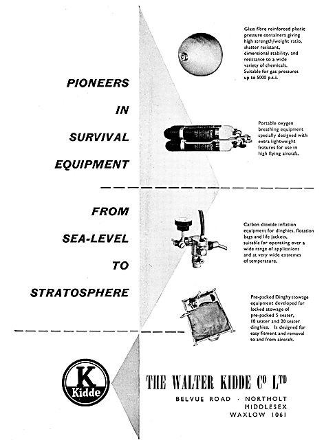 Walter Kidde Survival Equipment                                  