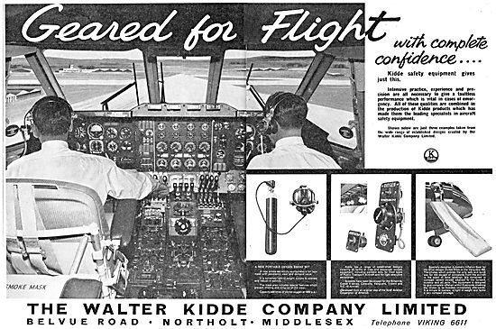 Walter Kidde Aircrew Smoke Masks                                 