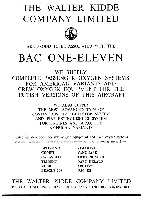 The Walter Kidde Company - Aircraft Oxygen Supply Systems        