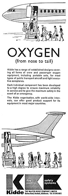 Walter Kidde Aircraft Oxygen Systems                             
