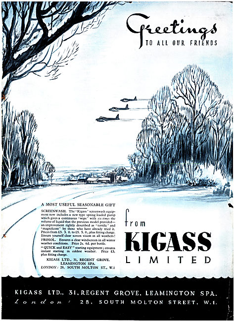 Kigass Aircraft Windscreen Washer Systems                        