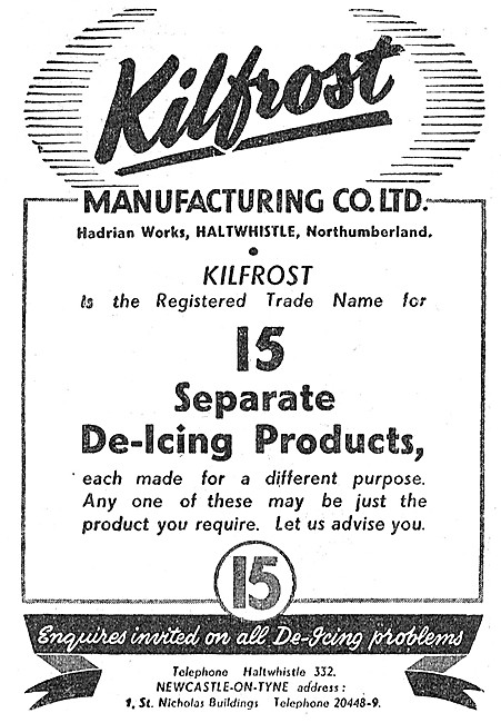 Kilfrost - De-Icing Products                                     