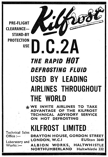 Kilfrost - De-Icing - D.C.2A Hot Defrosting Fluid                