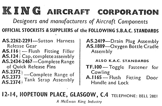 King Aircraft Corporation Glasgow                                